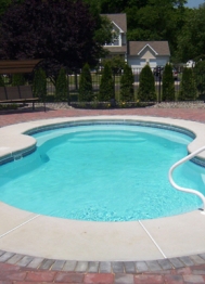ConcretePaver Pool Deck
