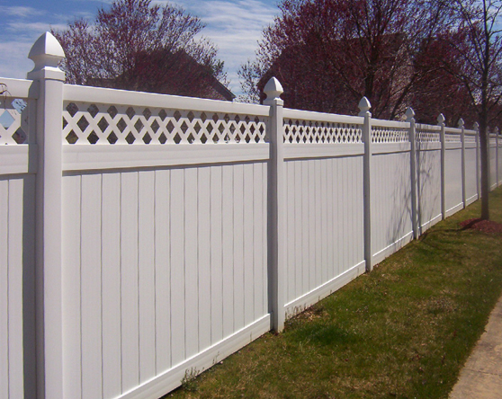 vinyl fence